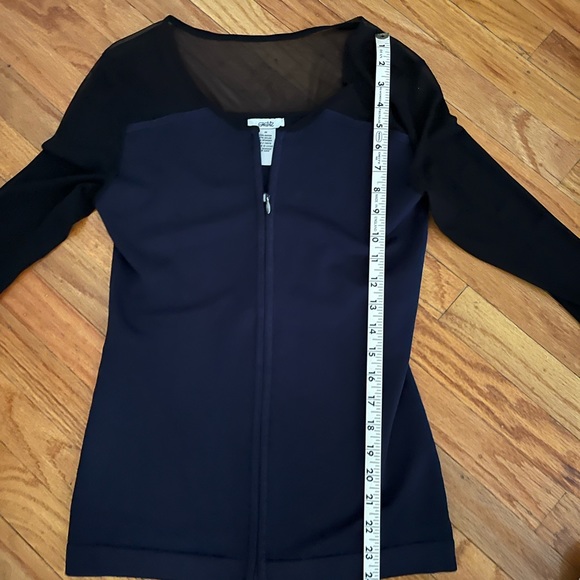 NWOT Stunning Navy & Black Two Piece Sweater Set - Picture 10 of 15